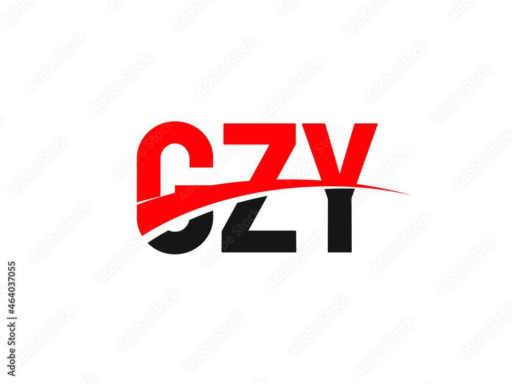 Obraz premium GZY Letter Initial Logo Design Vector Illustration