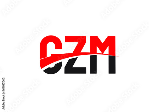 GZM Letter Initial Logo Design Vector Illustration photo