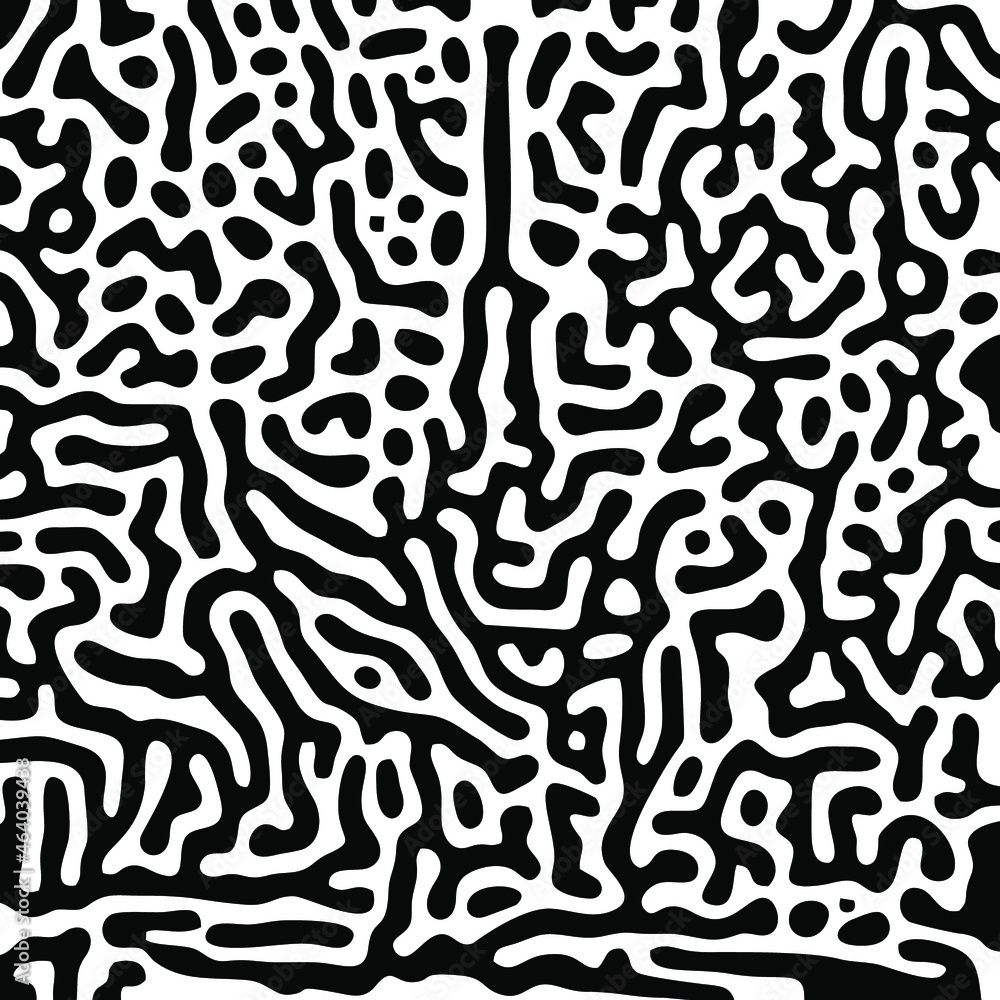 Turing Pattern Seamless Black Background
Turing Pattern Seamless Black Background