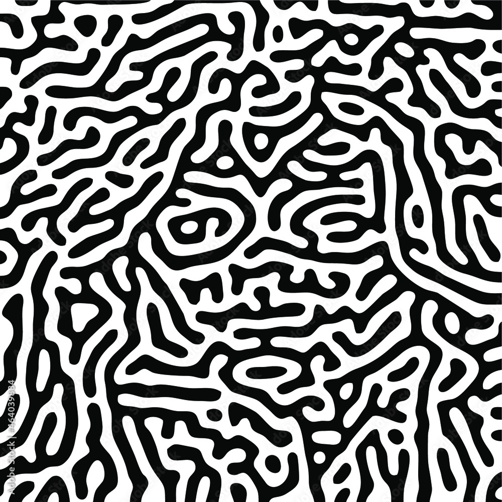 Turing Pattern Seamless Black Background
Turing Pattern Seamless Black Background