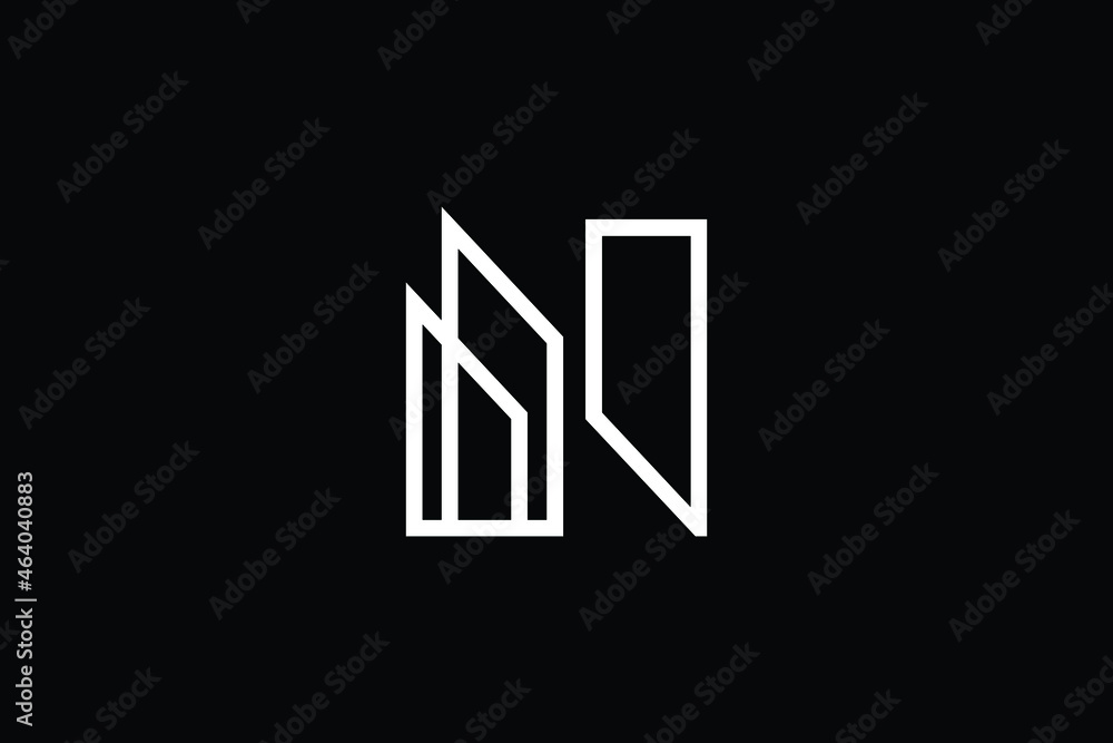 Logo design of N in vector for construction, home, real estate, building, property. creative elegant Monogram. Premium Business home logo icon. White color on black background. Logo design of N in vector for construction, home, real estate, building, property. creative elegant Monogram. Premium Business home logo icon. White color on black background.