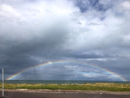 rainbow over the field © Valentina