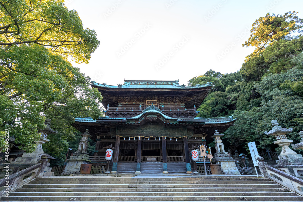 初秋の金刀比羅宮 香川県琴平町 Kotohiragu Shrine in early autumn Kagawa-ken Kotohira town 初秋の金刀比羅宮 香川県琴平町 Kotohiragu Shrine in early autumn Kagawa-ken Kotohira town