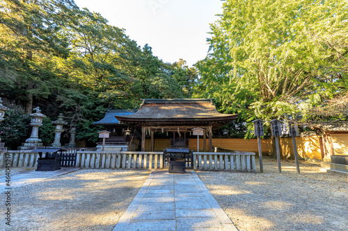                                                 Kotohiragu Shrine in early autumn Kagawa-ken Kotohira town