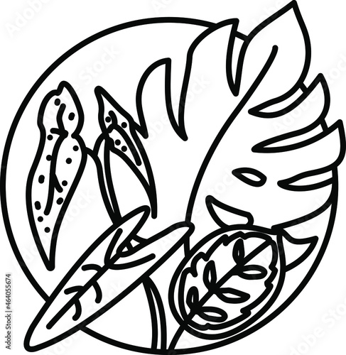Tropical Plant Logo