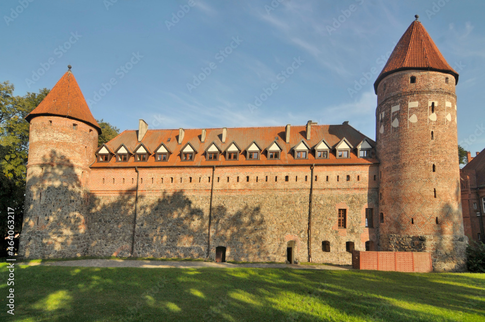  Gotycki zamek krzyżacki w Bytowie, Polska - obrazy, fototapety, plakaty 