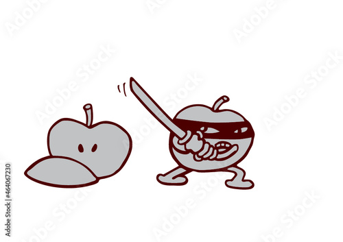 pomme ninja