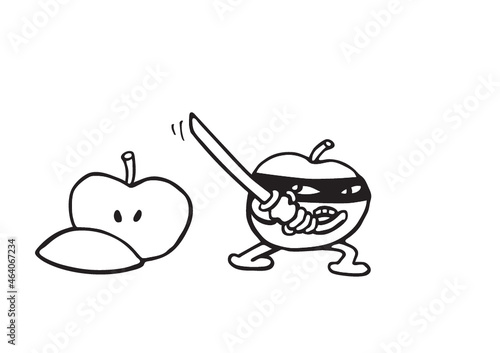 pomme ninja