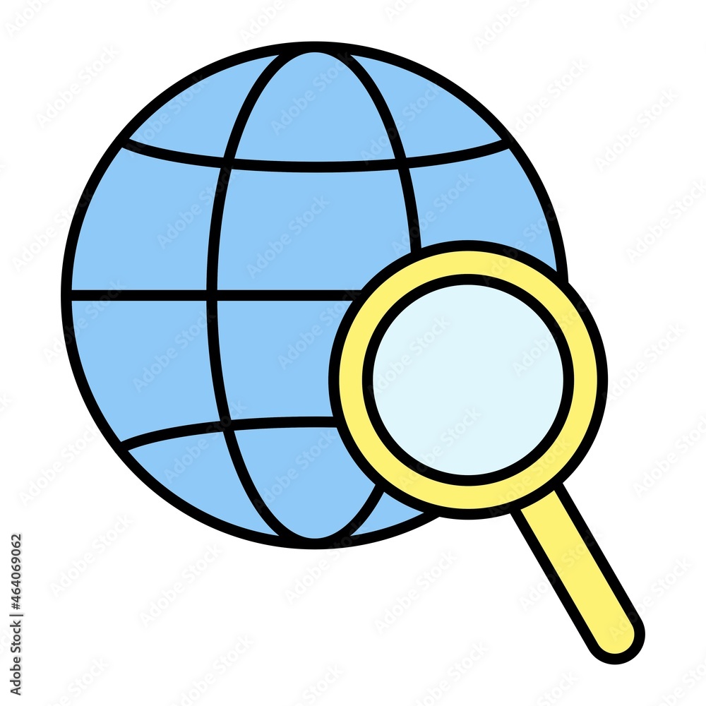 Vector Research Filled Outline Icon Design Vector Research Filled Outline Icon Design
