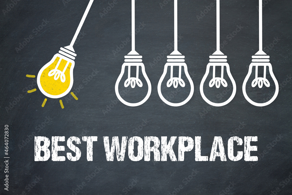 Fototapeta premium Best Workplace 