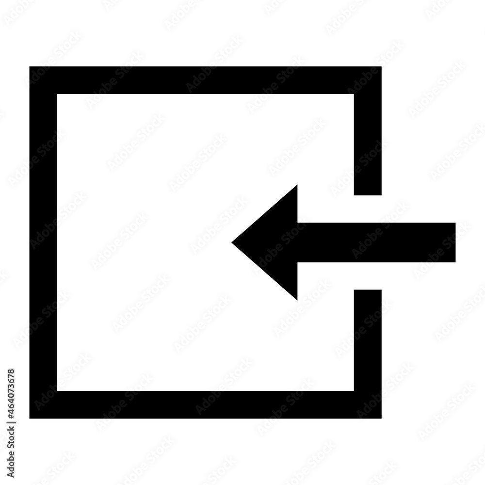 Vector Import Glyph Icon Design Vector Import Glyph Icon Design