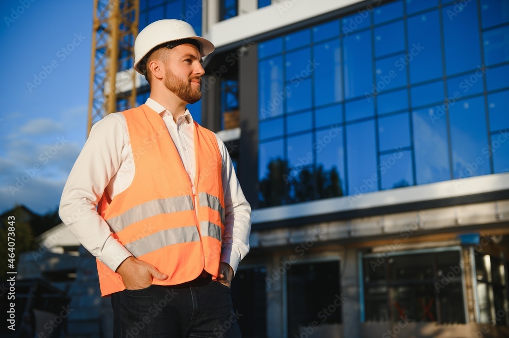 Portrait of an handsome engineer at work Portrait of an handsome engineer at work