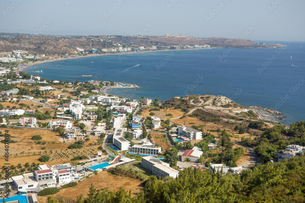 Resort Faliraki, Rhodes Island, Greece.
