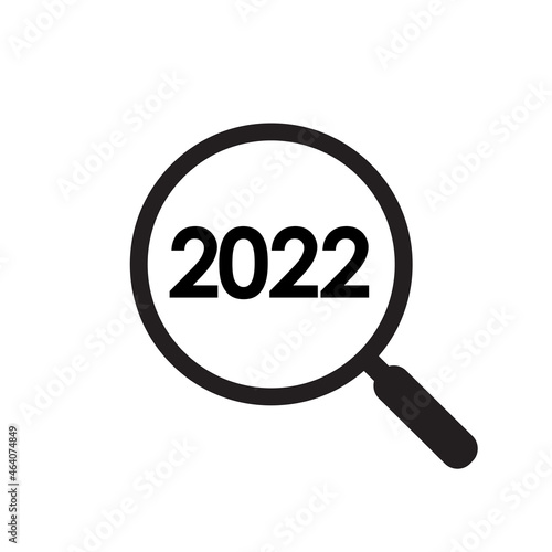 2022 prediction graphic design element