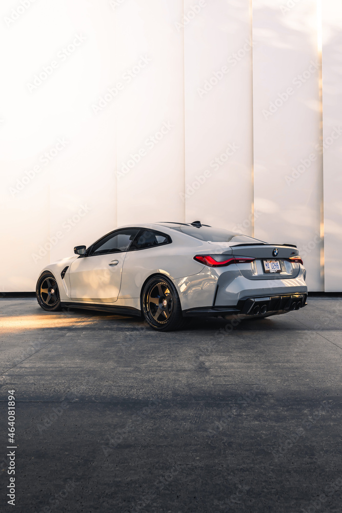 Los Angeles - October 2021: BMW G82 M4 Competition finished in Brooklyn ...