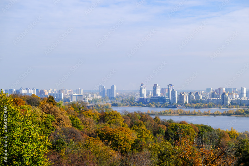Autumn panoramic landscape