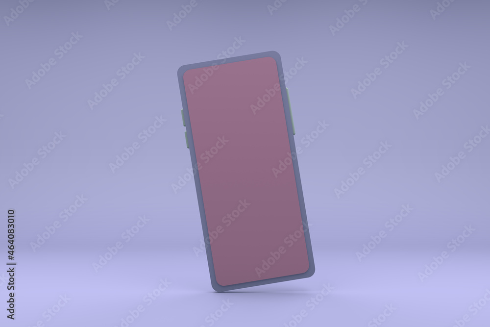 Smartphone Design 3D, 3D Render Smartphone Design 3D, 3D Render