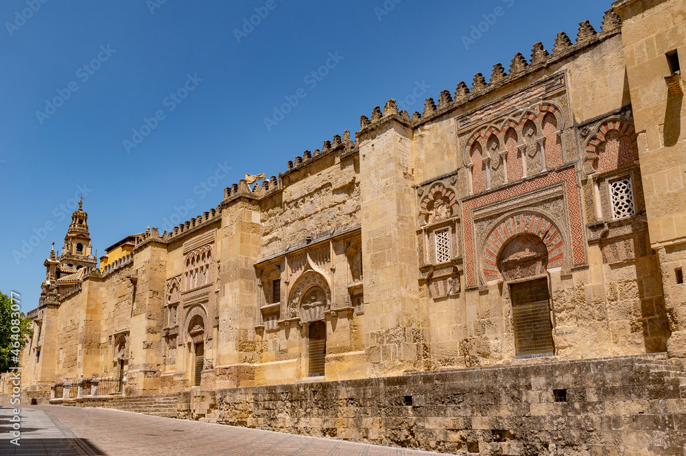 Side facade of the Mosque of Cordoba