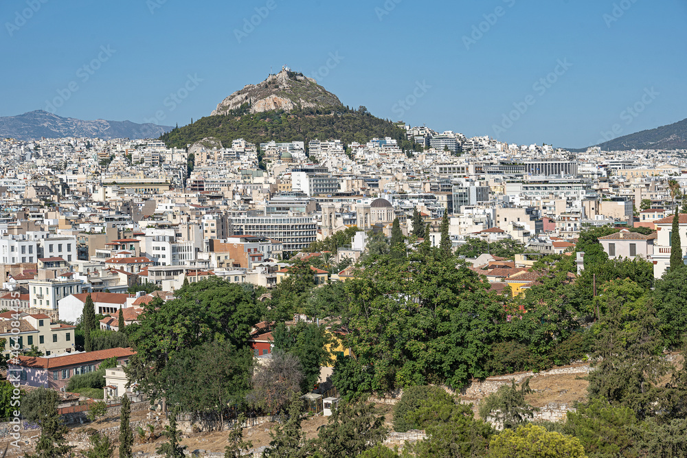 Lycabettushügel in Athen, Griechenland