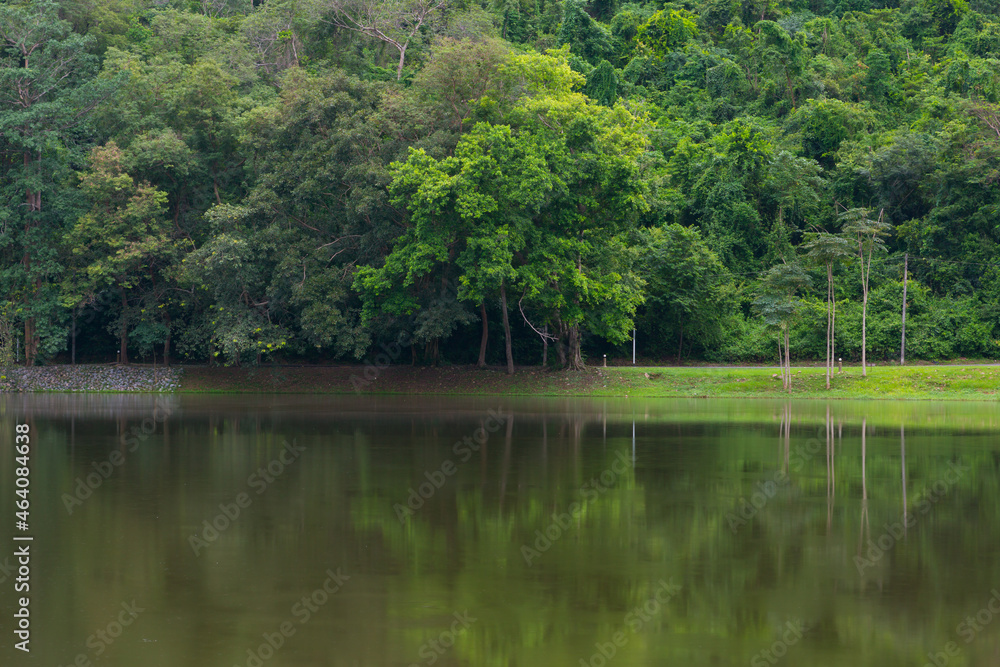 Khao Ruak Reservoir at Namtok Samlan National Park Khao Ruak Reservoir at Namtok Samlan National Park