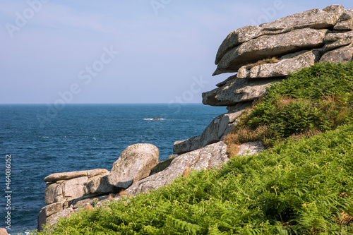 Peninnis Head, St. Mary's, Isles of Scilly, UK on a Summer's day photo