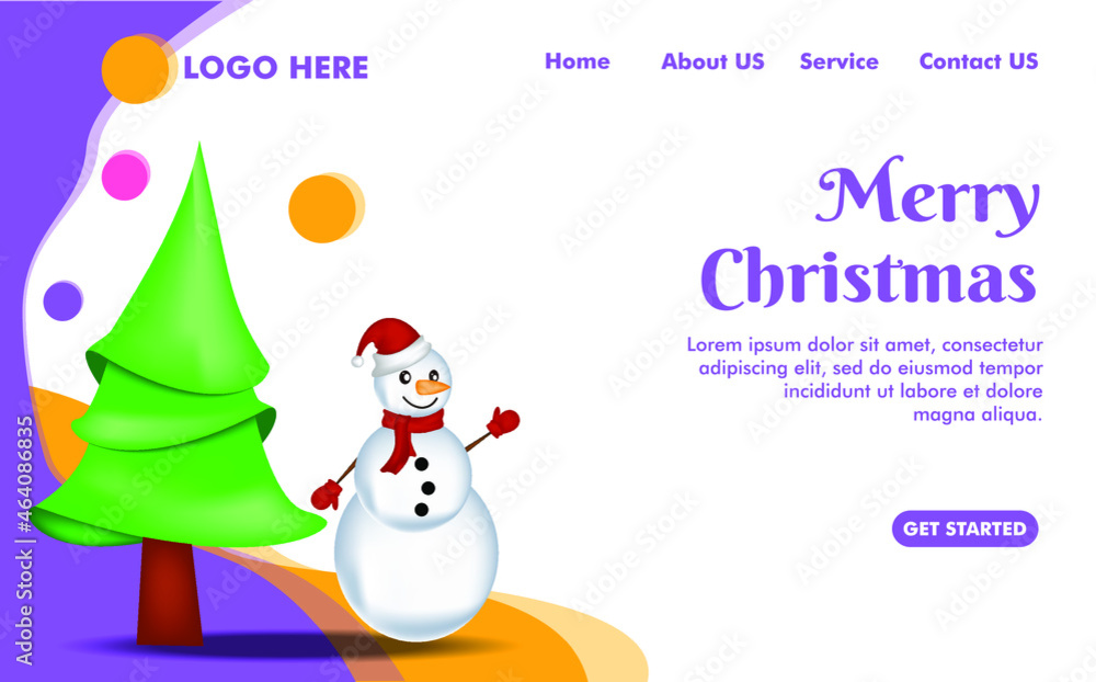 snowman with christmas tree snowman with christmas tree