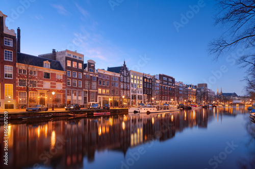 Amsterdam  Netherlands Bridges and Canals
