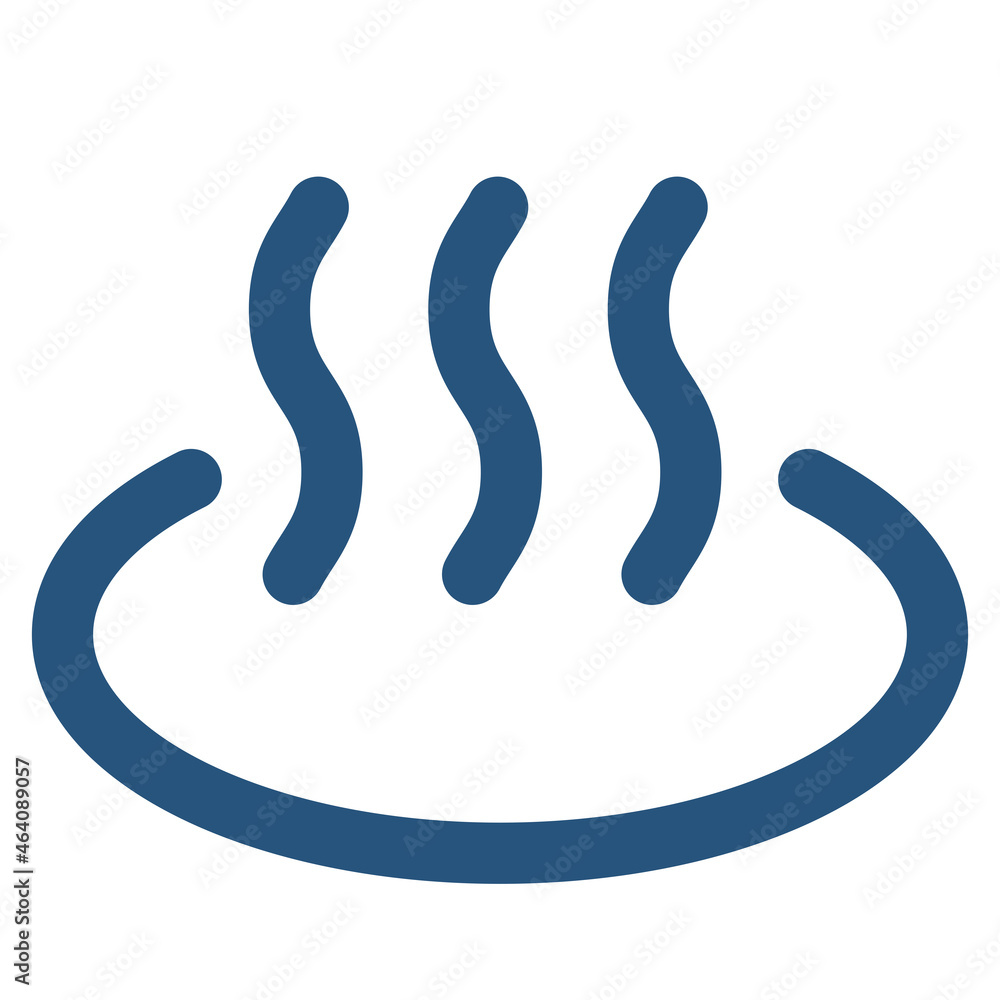 Hot spring mark icon (blue) Hot spring mark icon (blue)