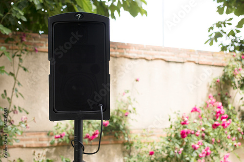 Wedding party dj speakers