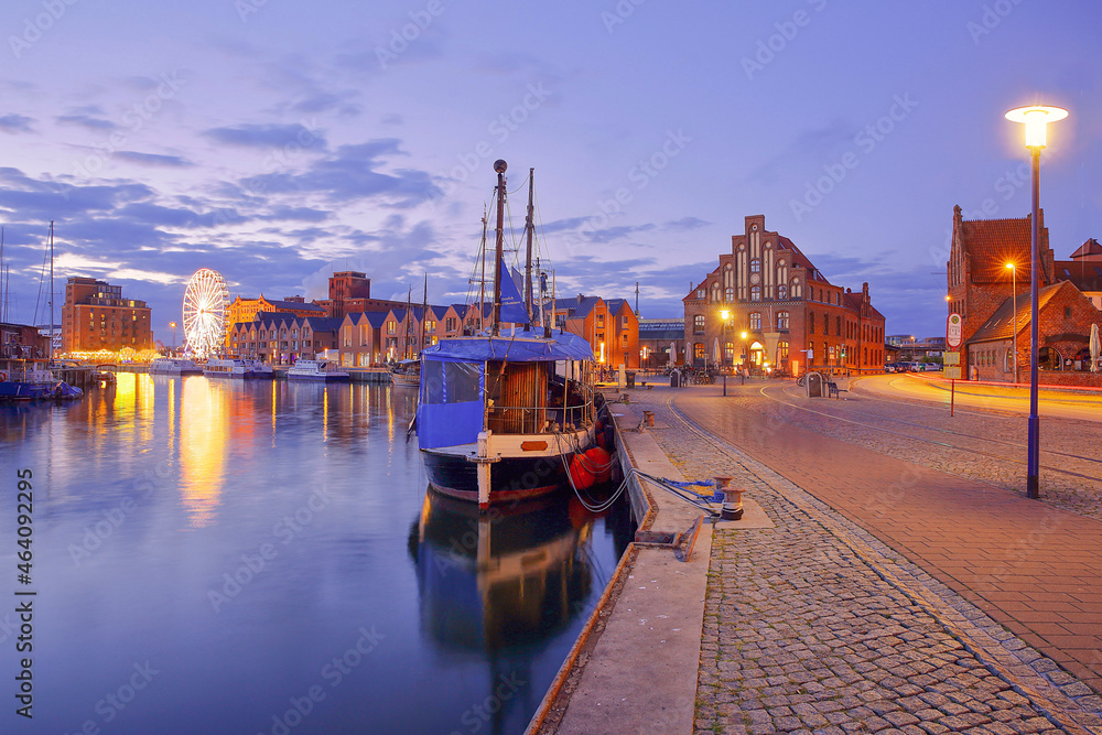 Fototapeta premium Wismar Hafen