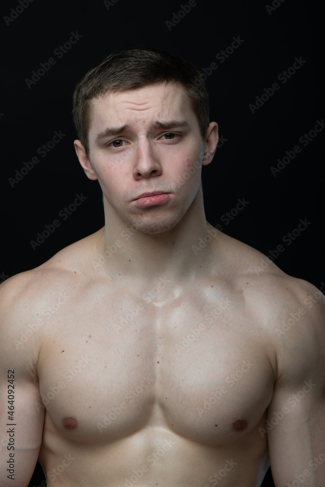 Portrait of bodybuilder Portrait of bodybuilder