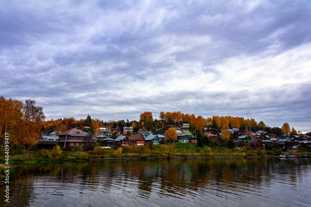 The small town of Plyos russia