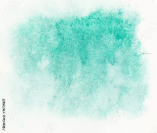 Abstract watercolor grunge vector banner background, green color watercolor vector splash background, cloudy effect watercolor banner, modern watercolor splash template,