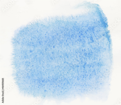 Abstract watercolor grunge vector banner background, blue color watercolor vector splash background, cloudy effect watercolor banner, modern watercolor splash template,