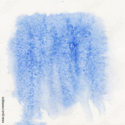 Abstract watercolor grunge vector banner background, blue color watercolor vector splash background, cloudy effect watercolor banner, modern watercolor splash template,