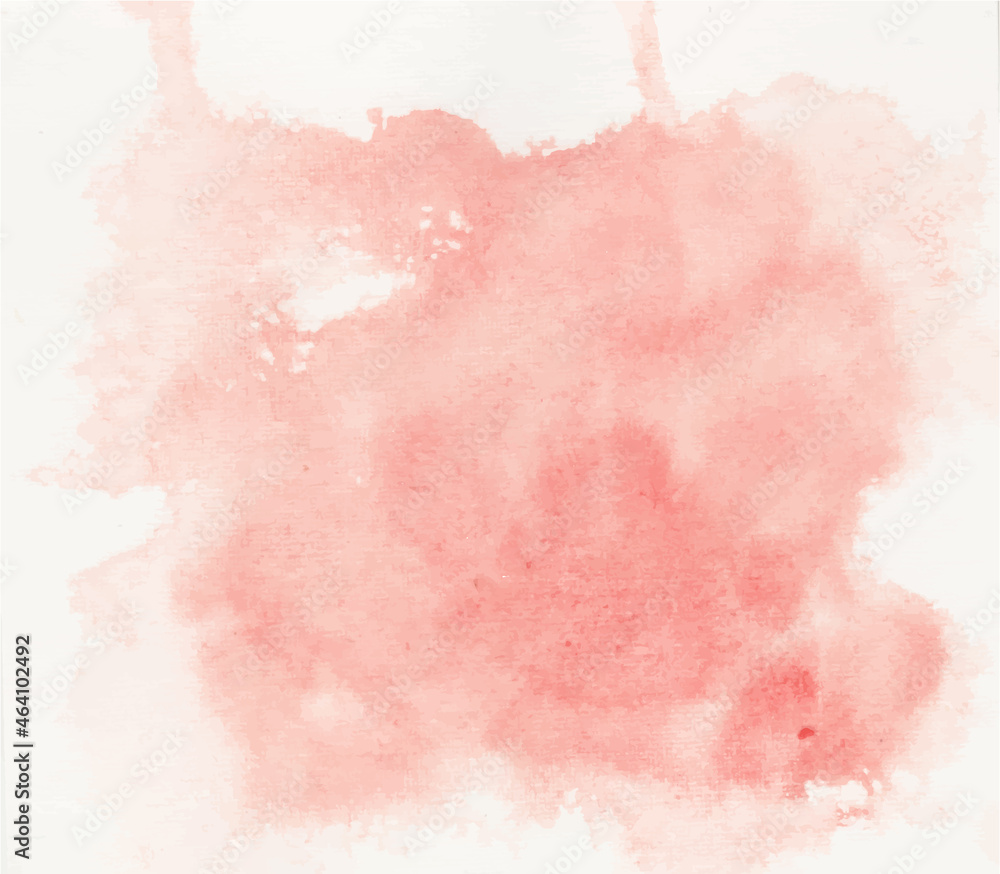 Fototapeta premium Abstract watercolor grunge vector banner background, red color watercolor vector splash background, cloudy effect watercolor banner, modern watercolor splash template,
