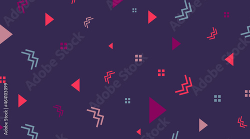Abstract flat background illustration vector