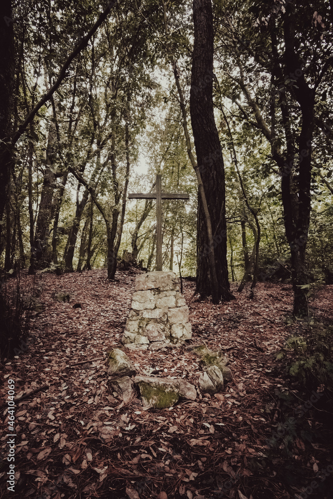 Fototapeta premium Croix des bois