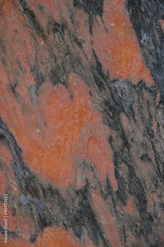 The surface of natural stone coral and gray colors. Vertical image.