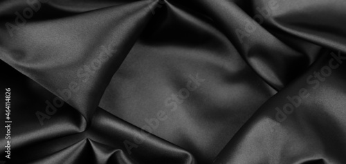 Black silk fabric © Stillfx