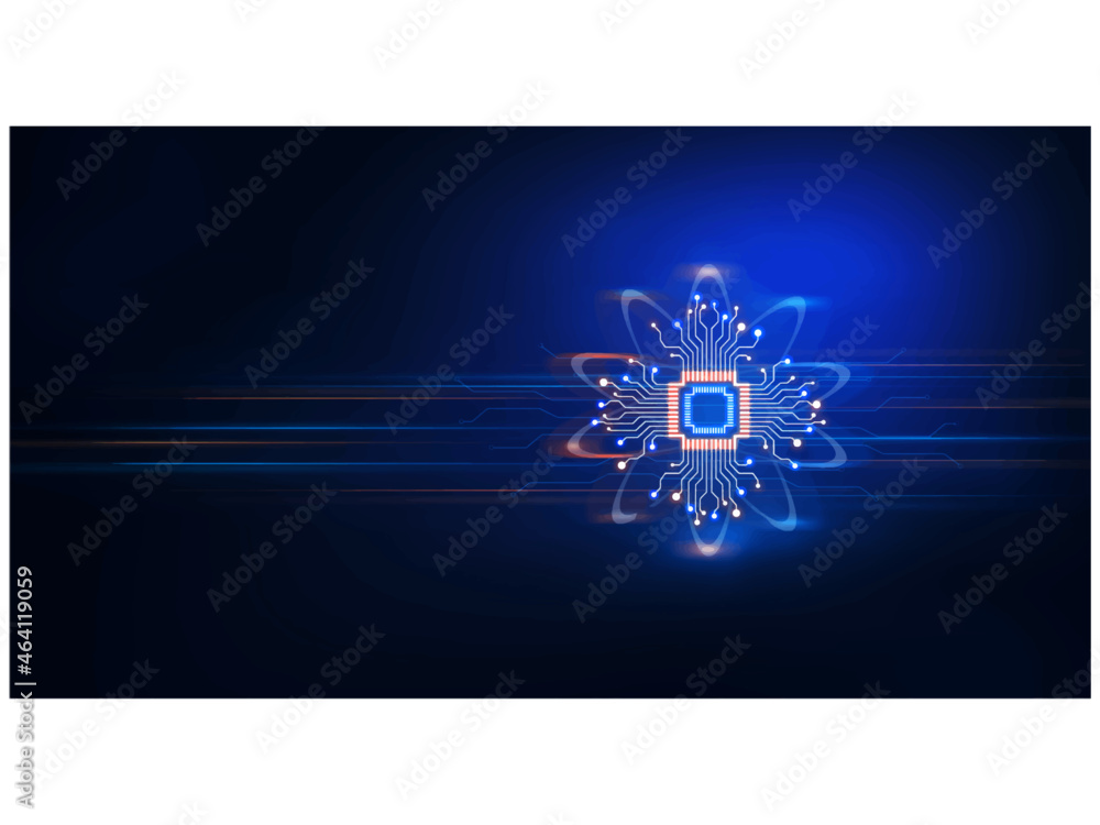Artificial intelligence technology. Machine Learning business concept. Artificial intelligence technology. Machine Learning business concept.