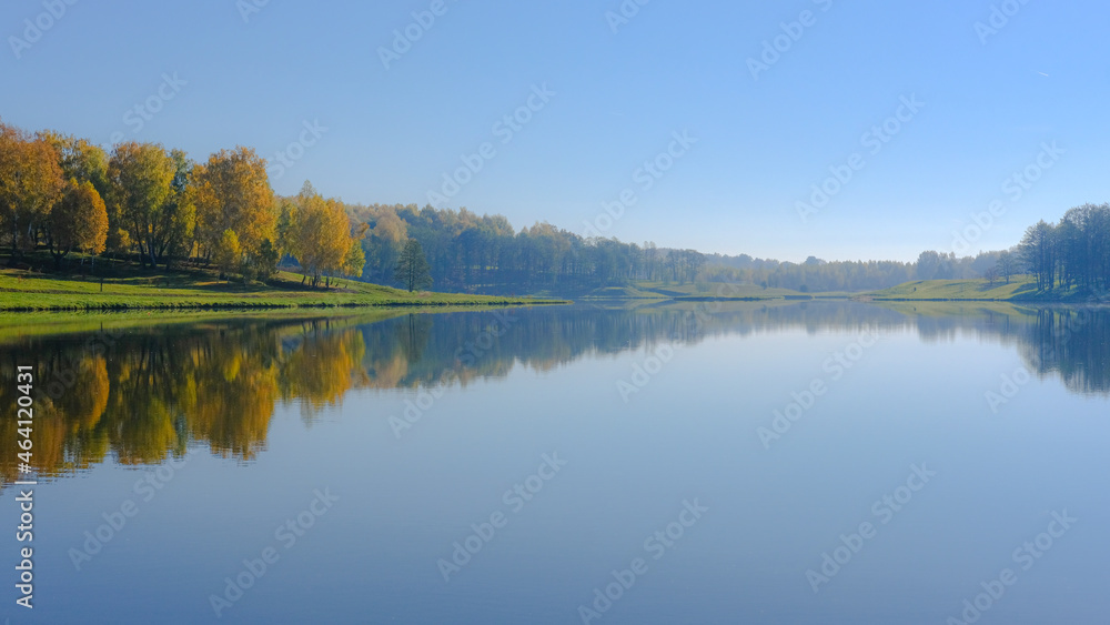 lake in autumn lake in autumn