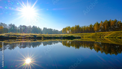 lake in autumn