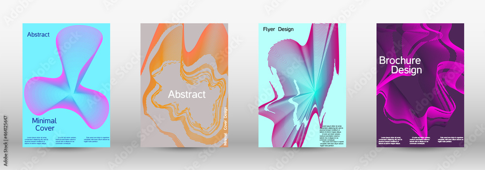 A colorful psychedelic background made from intertwined curved shapes.