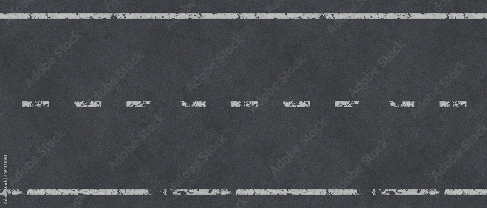 Fototapeta premium road with white stripes