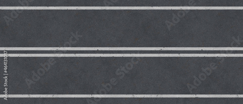 road with white double line