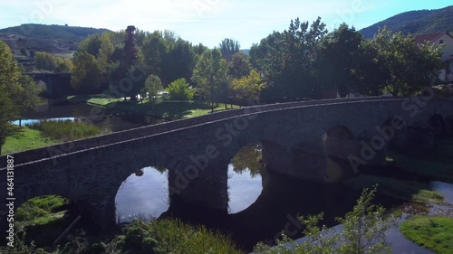 Bragança, Gimonde, Ponte Romana, ponte de xisto parte do antigo caminho de Santiago