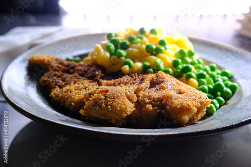 Chicken Cutlets Mac and Cheese photo