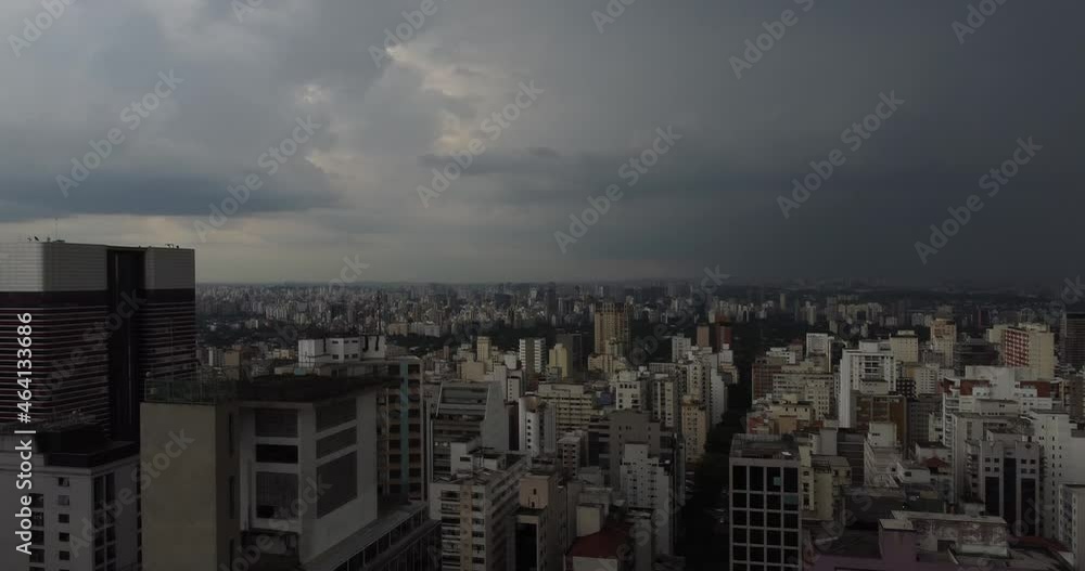 Traffic in the city brazil sao paulo avenida paulista Traffic in the city brazil sao paulo avenida paulista