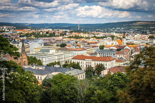 view from spilberk castle over brno, czech repbulic, czech, europe, moravia